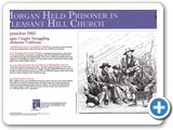 Morgan Held Prisoner in Pleasant Hill Church 1861